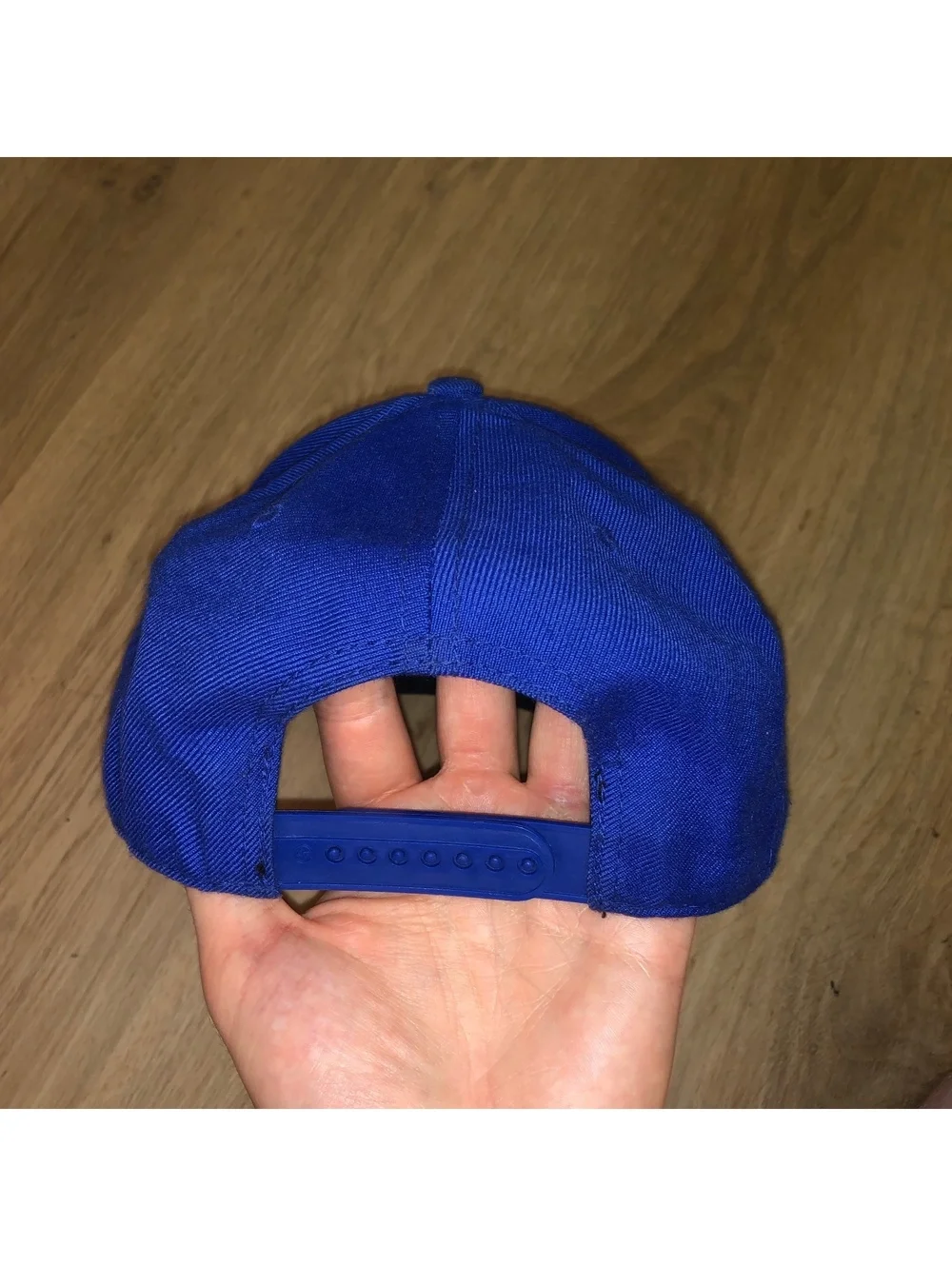 47 BRAND TORONTO BLUE JAYS ADJUSTABLE SNAPBACK HAT BLUE MAPLE LEAF RED CAP